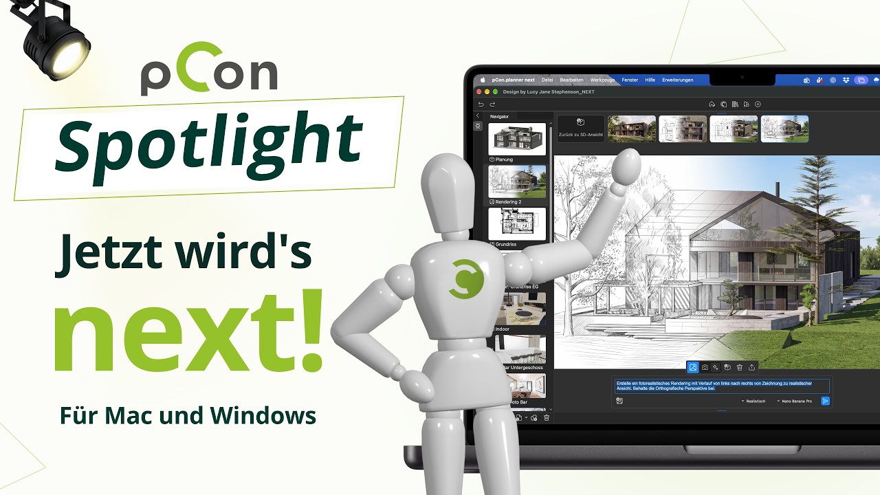 Vorschaubild des YouTube-Streams: pCon.planner next im pCon Spotlight